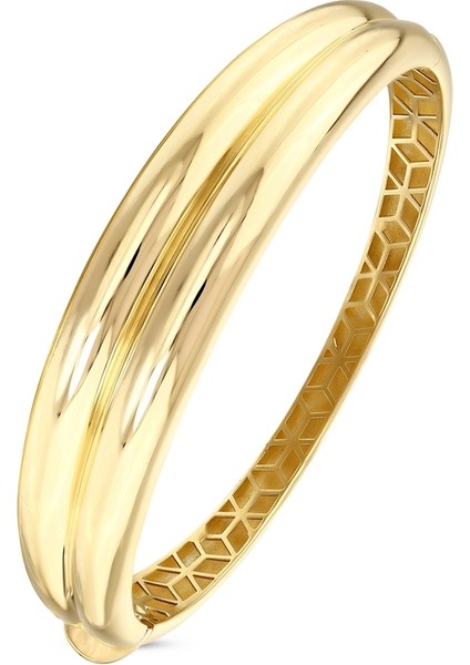 Tasarım Altın Kelepçe - 14K - 12.97GR