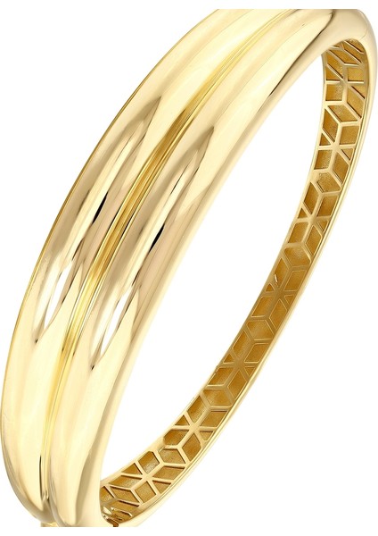 Tasarım Altın Kelepçe - 14K - 12.97GR