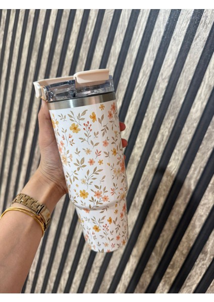 The Iceflow Flip Straw Pipetli Termos Bardak 0.89