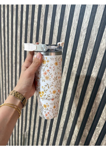 The Iceflow Flip Straw Pipetli Termos Bardak 0.89 fırsatları