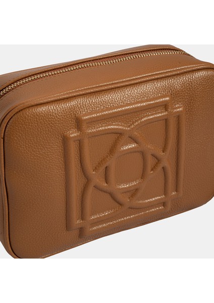 Kadın Taba Monogram Deri Postacı Çantası indirimleri