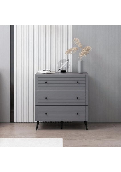 Bona Country 3 Çekmeceli Mebran Şifonyer