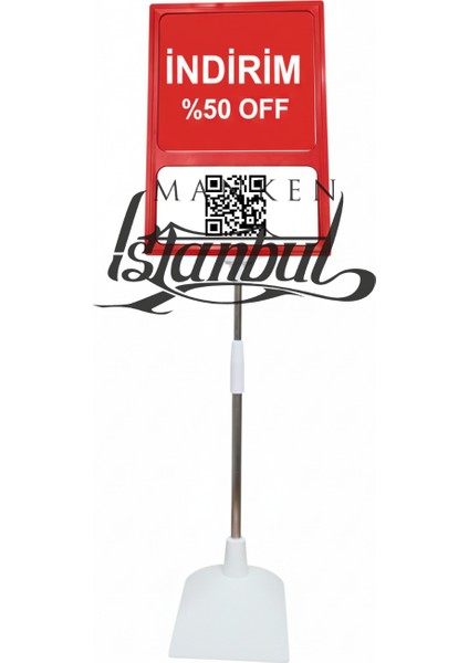 3 Adet Kırmızı Beyaz A4 Yükseklik Ayarlı Çift Bölme Ayaklı Fıyat Etiketi Çerçeveli Fıyat Etiketi indirimleri