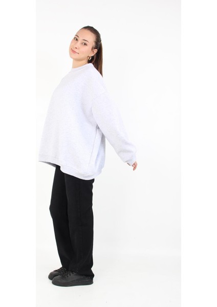 2662 Üç İplik Oversize Tunik