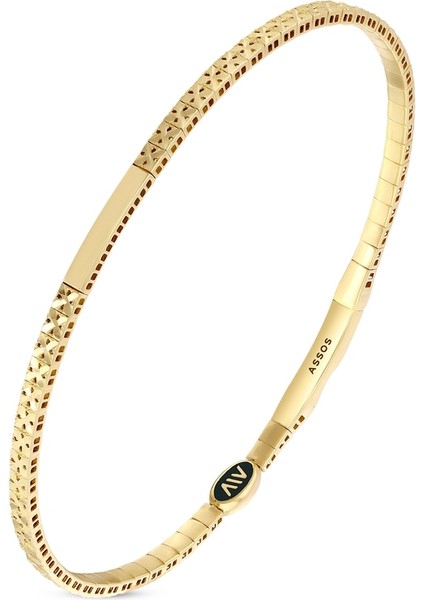 Tasarım Altın Kelepçe - 14K