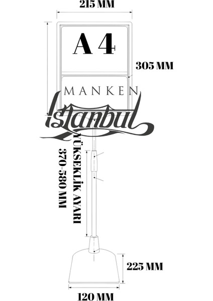 10 Adet Kırmızı Beyaz A4 Yükseklik Ayarlı Çift Bölme Ayaklı Fıyat Etiketi Çerçeveli Fıyat Etiketi fırsatları