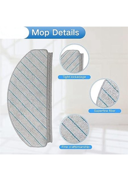 Cobos Süpürme Robot Aksesuarları Için Uygun X1 T10PLUS Haddeleme Kenar Fırçası Paspas Bezi Filtre Toz Torbası (Yurt Dışından)