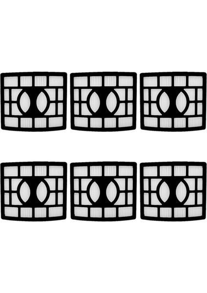 Shark Duoclean NV800/NV800W/NV801/NV801Q/NV803/UV810 Hepa Filtre Vakum Süpürge Parçası Için 6pcs (Yurt Dışından)