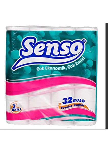 32 Rulo Tuvalet Kağıdı 2 Katlı Parfümsüz Yüksek Emicilik Özelliğiyle fiyatları