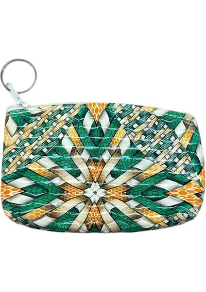 Bozuk Para Cüzdanı Anahtarlık Karışık Desenli Çok Renkli