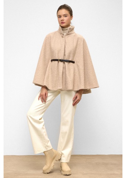 Kemerli Kalın Panço Bej 3154