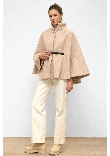 Kemerli Kalın Panço Bej 3154 modelleri