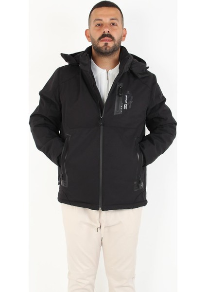 1030 Kapşonlu Softshell Mont