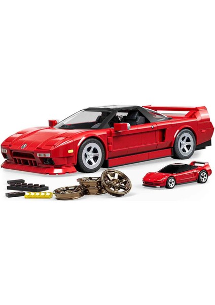 Elite Serisi '90 Nsx Araba 876 Parça Yapım Seti JFT17 modelleri