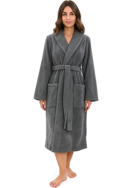 Battal Boy Pamuklu Şalyaka Erkek Kadın Bornoz