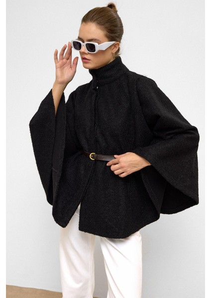 Kemerli Kalın Panço Siyah 3154 fiyatları