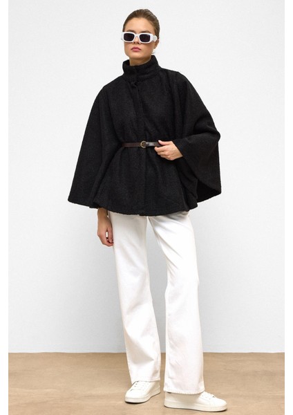 Kemerli Kalın Panço Siyah 3154 fırsatları