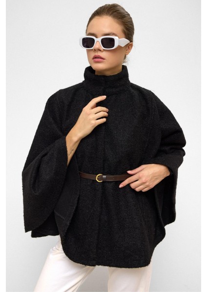 Kemerli Kalın Panço Siyah 3154 indirimleri