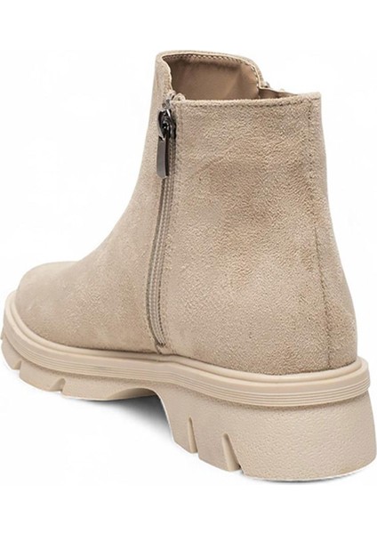 Bej Termal Astar Süet Kadın Bot & Bootie NSB940 modelleri
