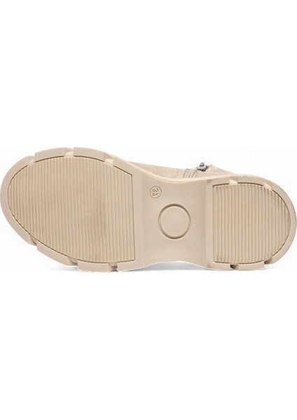 Bej Termal Astar Süet Kadın Bot & Bootie NSB940 fırsatları