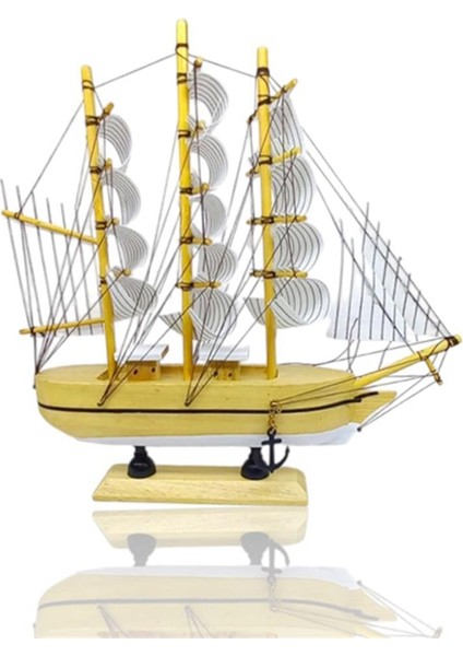 Büyük Boy Dekoratif Ahşap Gemi Model1 fırsatları