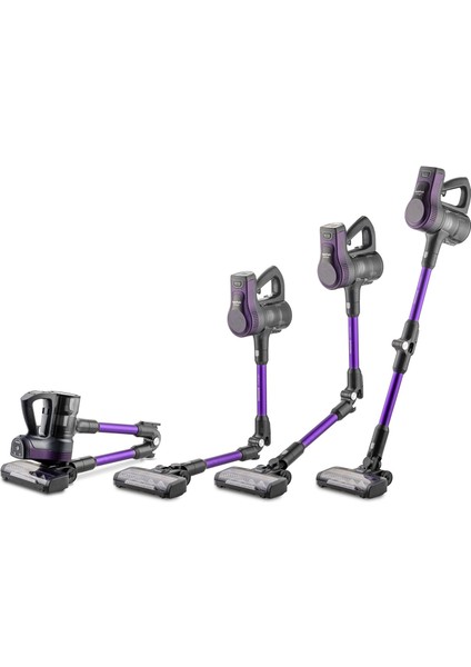 Dustrider 1266H Dikey Süpürge Mor