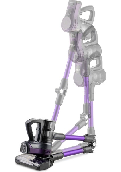 Dustrider 1266H Dikey Süpürge Mor