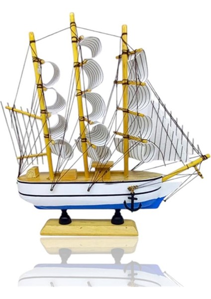 Büyük Boy Dekoratif Ahşap Gemi Model2 fırsatları