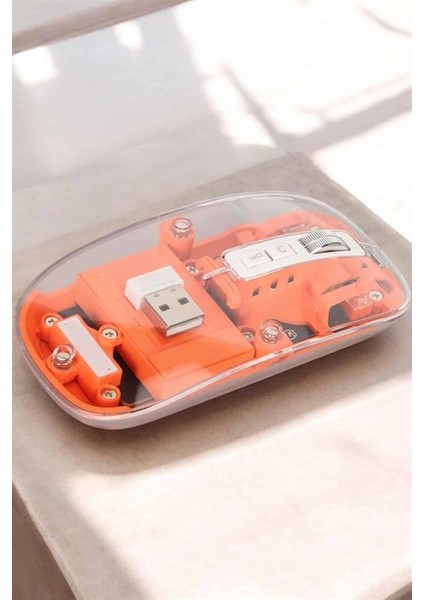 Techmrt Fare Mouse Çift Modlu Kablosuz Bağlantılı 2.4ghz Destekli fırsatları