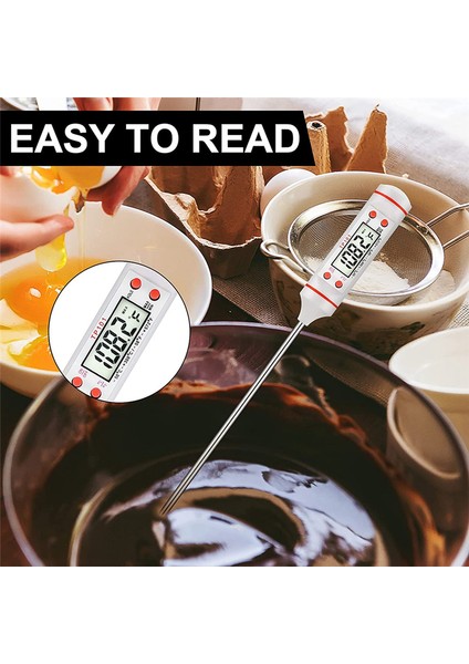 Mutfak Gıda Termometresi Su Geçirmez Anında Okunan Et Termometresi (Yurt Dışından) fiyatları