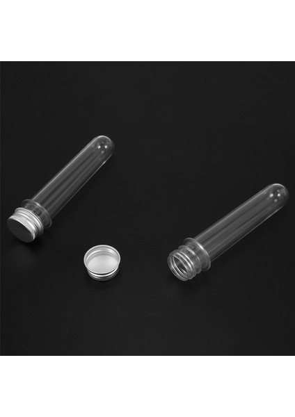 25PCS 45ML Plastik Test Tüpleri Metal Kapak Vida Kapağı Yuvarlak Taban Düğün Partisi Şeker Kozmetik Seyahat Losyon Kapları (Yurt Dışından) modelleri