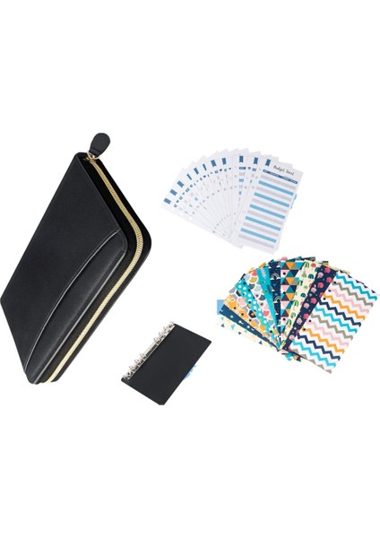 Nakit Zarf Sistemi Cüzdanı, 12 Nakit Bütçe Zarfı ve Aile Finansal Bütçe Planlayıcısı Için 12 Bütçe Sayfası (Yurt Dışından)