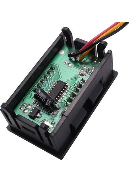 Dc 0-99.9V 3 Kablolu LED Dijital Ekran Paneli Voltmetre Voltaj Voltmetre Araba Motoru - Yeşil (Yurt Dışından) indirimleri