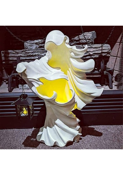 Korkunç Hellmessenger Fener Dekorasyon Cadı Reçine Heykel Reçine Hayalet Heykel Cadılar Bayramı Teması Hediye Sahne (Yurt Dışından) fiyatları