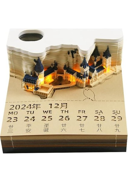 2024 Takvim Kare Kale Blok Not Defteri (Yurt Dışından) fırsatları