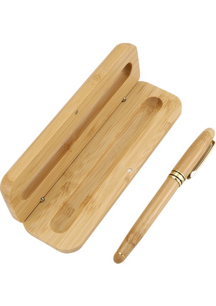 Vintage Zarif Bambu Çeşme Kalemi ile Iş Hediyeleri Için Lüks Marka Ofis Yazma Kalemleri (Yurt Dışından) modelleri