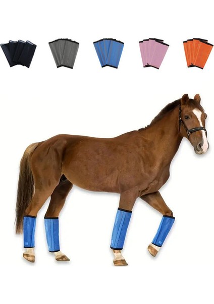 4 Adet At Seti 4 At Tayt Bacak Saksları Spor Eğitim Profesyonel Malzemeleri Gri (Yurt Dışından) fiyatları