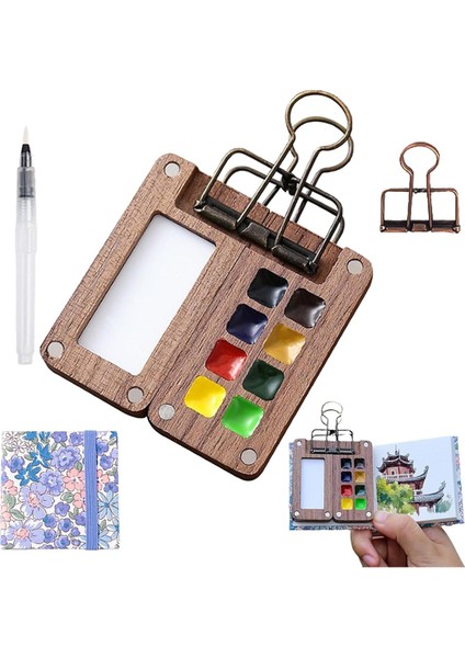 Seyahat Boya Paleti, Seyahate Hazır Boya Paleti Paketi (Yurt Dışından)