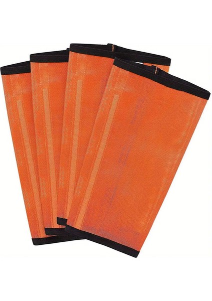 4 Adet At Seti 4 At Tayt Bacak Saksları Spor Eğitim Profesyonel Malzemeleri Turuncu (Yurt Dışından)