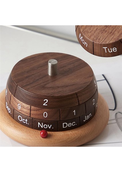 Ahşap Masaüstü Takvim Dekoru, Ofis Masası Dekoru, Masa Için Blok Takvim, Sürekli Masa Takvimi Gezegeni (Yurt Dışından) fırsatları