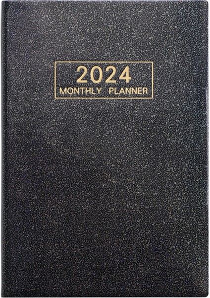 24 Saatlik Planlayıcı 2024 - 24 Saatlik Haftalık ve Aylık Randevu Defteri (Yurt Dışından)