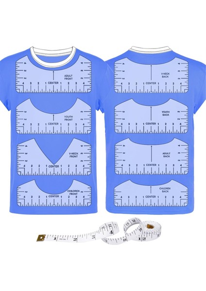 9 Adet Vinil Hizalama Için Tişört Cetvel Kılavuzu (Yurt Dışından) fiyatları