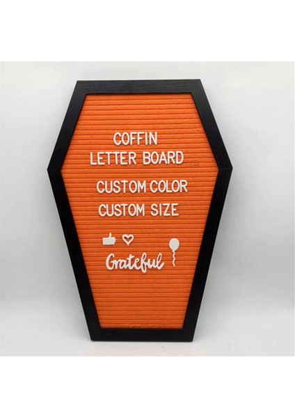 Tabut Harf Panosu, Dekorasyon Gotik Dekor Ürkütücü Hediye Turuncu (Yurt Dışından) fiyatları