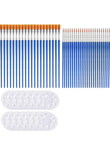 150 Adet Boya Fırçası Palet Seti (Yurt Dışından)
