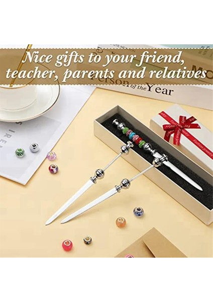 16 Adet Boncuklu Mektup Açacağı Metal Mektup Açacağı Zarf (Yurt Dışından) fiyatları