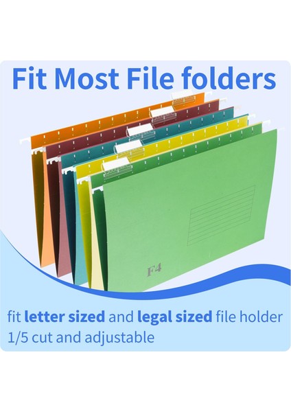 Askılı Dosya Klasörü Sekmeleri, 100 Adet Dosya Klasörü Sekmeleri Dosya Sekmeleri (Yurt Dışından) fırsatları