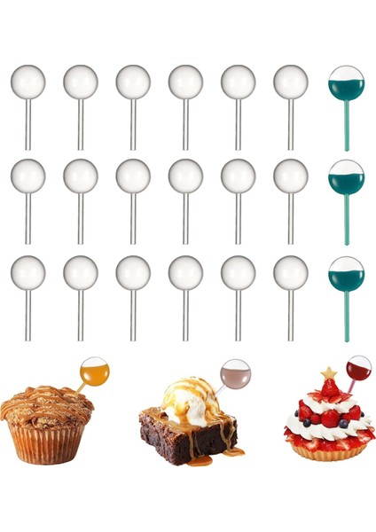 100 Parça Kağıt Kek ve Reçel Damlalıklı Süsleme Seti (Yuvarlak) (Yurt Dışından) fiyatları