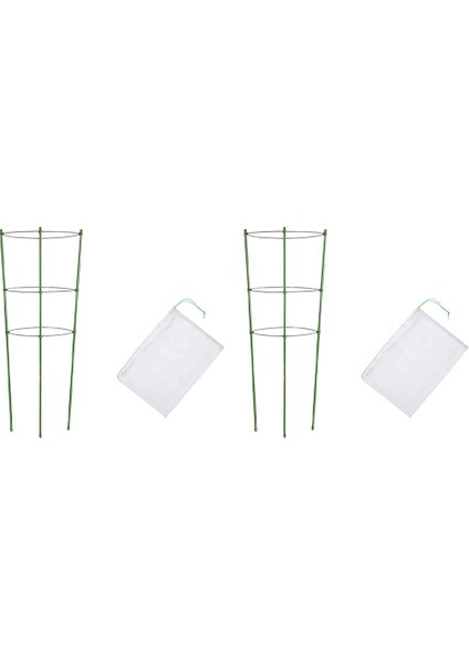 Böcek Kuş 2 Adet Bitki Çiçeği Koruma Için Kuş Bariyeri Ağ Örtüsü, Bahçe Böcek Net Tesisi Kapak (Yurt Dışından)