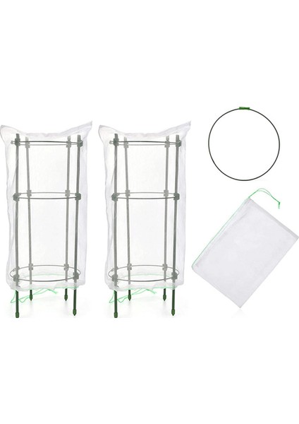 Böcek Kuş 2 Adet Bitki Çiçeği Koruma Için Kuş Bariyeri Ağ Örtüsü, Bahçe Böcek Net Tesisi Kapak (Yurt Dışından) fiyatları