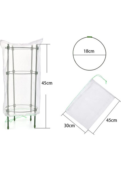 Böcek Kuş 2 Adet Bitki Çiçeği Koruma Için Kuş Bariyeri Ağ Örtüsü, Bahçe Böcek Net Tesisi Kapak (Yurt Dışından) modelleri